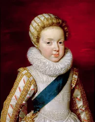Gaston d&39;Orleans (1608-60) como uma criança
